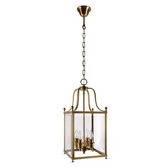 Подвесной светильник 28 см, Loft IT Noble 10591/4 AB, бронза