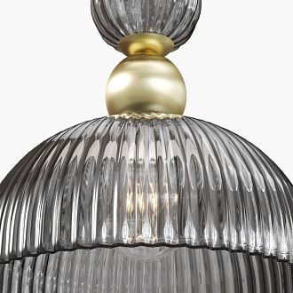 Подвесной светильник 30*30*345,5 см, 1*E27, 3000К, Maytoni ANTIC MOD302PL-01GR1 золотой