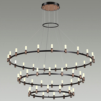 Светодиодный светильник 151 см, 204W, 4000K, Odeon Light Candel 5009/204L, черный