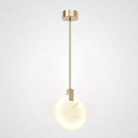 Подвесной светильник MARBLE D20 20*20*22 см, 1*LED*12W, 4000K, ImperiumLoft MARBLE03, Латунь