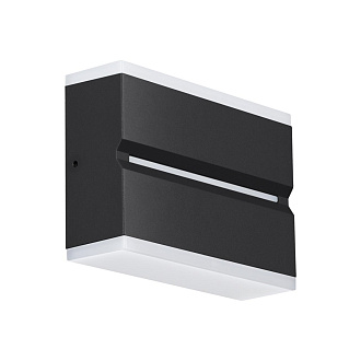 Светильник диммируемый 5*18*12,6 см, LED 12 W, 4000К Черный Novotech Street 359196 IP54