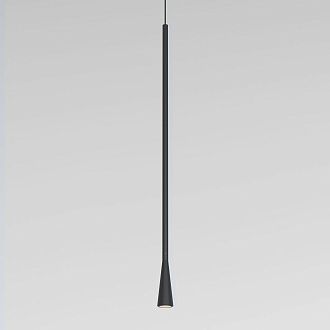 Подвесной акцентный светильник 6*6*140 см, LED, 7W, 3000K, Elektrostandard Vist 50312 LED, черный
