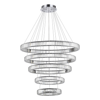 Люстра подвесная 120*100 см, 1*LED 285W 4000K хром ST Luce Tivoli SL1622.113.05