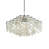 Подвесной светильник Elite Luxury D80 Chrome 80*80*36 см, 3*E27*60W, 3000, 4000, 6000K, ImperiumLoft eliteluxury01, Хром