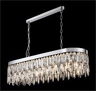 Люстра L1000 x W300 x H220(530), мм, 12*40W (480W), CHROME (ХРОМ) NewRgy F6-L1000*W300*H220(530) CHROME