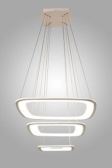 Светильник D1002-6262, D620*620/D450*450/D270*270 LED, 96W, 3000/4000/6000K, Alva Donna, Белый