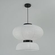 Светильник подвесной ElegantLight DZN-8329 БЕЛЫЙ D500/H420/2/E27/15W PAPER 22-12