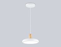 Светильник светодиодный подвесной **80- см, **W, 3000-6000K, Ambrella Light Comfort FL4838, белый, дерево