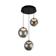 Светильник *30* см, LED*17W, 3000-6000K, Modelux  ML.2338.3R BK, Чёрный