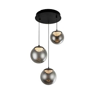 Светильник *30* см, LED*17W, 3000-6000K, Modelux  ML.2338.3R BK, Чёрный