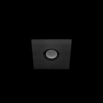 Встраиваемый светильник 8,5*8,5*3 см, GU10 LOFT IT Chip 10338/A Black черный