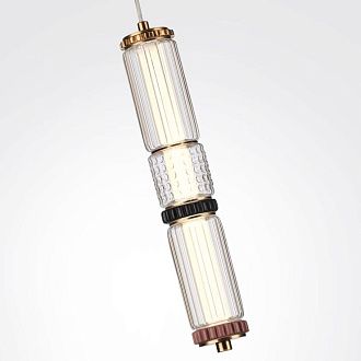 Подвесной светильник 6 см, 12W, 4000K, Odeon Light L-Vision Collier 5455/12L, латунь