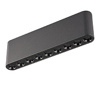 Накладной светильник 18 см, 21W, 3000K, Odeon Light Small 7092/21CL, черный