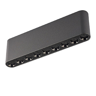 Накладной светильник 18 см, 21W, 3000K, Odeon Light Small 7092/21CL, черный