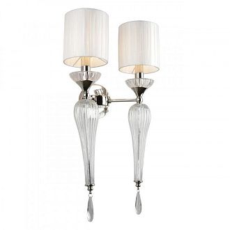 Бра 20*34*64 см, 2*E14, 40W, Aployt Kinia APL.708.01.02, хром