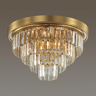 Люстра потолочная  47 см Lumion ZAHA CLASSI 5257/6C латунь