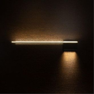 Бра 61*6*8 см, 1 LED*16W, 4000 К, Arte Lamp Sargas A2026AP-1BK,