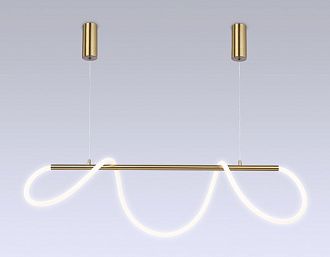 Светильник подвесной 100*2,4*120 см, LED 53W, 3000К, латунь Ambrella Comfort Line FL10535
