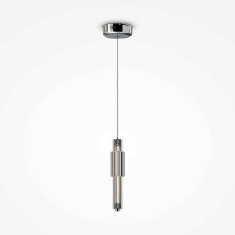 Светильник 12 см, 8W, 3000K, Maytoni Verticale MOD308PL-L9CH3K, хром