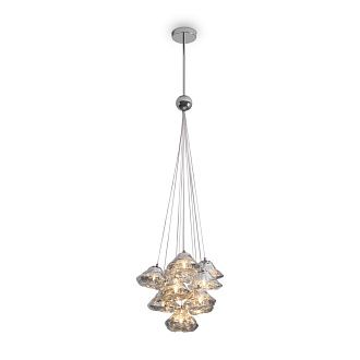 Подвесной светильник 35*135 см, 10*G9, 400W, Freya Eatery FR5488PL-10CH хром