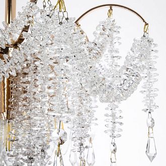 Подвесная люстра 40*40*100 см, Е14 8x40ВтW, Золото MODELUX ML.855.8