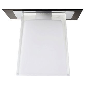 Светильник 14 см Lussole Lente LSC-2500-01 хром/черный