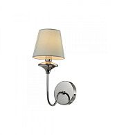 Бра 25*15*35 см, 1*E14, 40W, Aployt Perla APL.731.01.01, хром