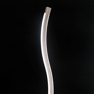 Торшер Citilux Гуффин CL804001, хром-белый, диаметр 25 см, 3000К