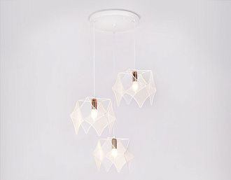 Светильник подвесной 51*100 см, E14 W, К, белый, золото Ambrella Traditional Traditional TR8426