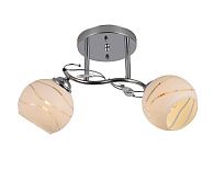 Люстра L460 x W190 x H230, мм, 2*40W (80W), CHROME (Хром) Rilon 75985/2 CHROME