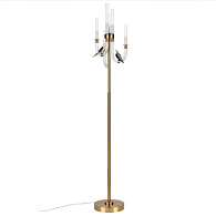 Торшер *LED*12W, 4000К, lm Odeon Light Lark 5431/12FL, бронзовый