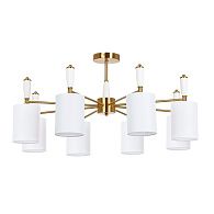 Люстра **40- см, 8*E14*40W, Arte Lamp Waverley A4102PL-8PB, Полированная медь