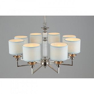 Подвесная люстра 80*70-140 см, 8*E14, 40W, Aployt Malwa APL.712.03.08, хром