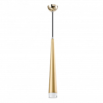 Подвесной светодиодный светильник 6*35 см, LED 3 W, Moderli Capital V2360-PL Золотой