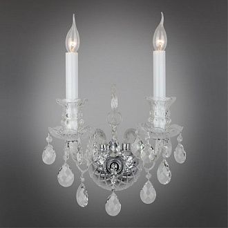 Бра 18*32*50 см, 2*E14, 60W, Aployt Ketrin APL.812.01.02, хром