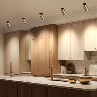 Светильник 6 см, Citilux AXEL CL512D12, латунь-черный