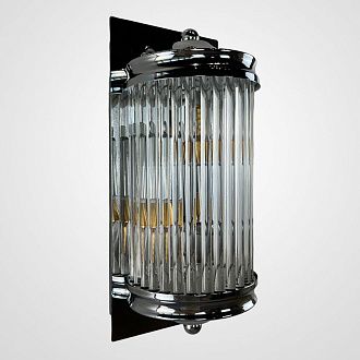 Бра Eichholtz Wall Lamp Glorious M 13*13*30 см, 1*E14*40W, ImperiumLoft 44.404, Хром