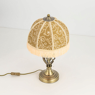 Настольная лампа 26 см Citilux Базель CL407805 белый/золото