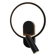 Спот 26 см, 17W, 3000K, Aployt Monik APL.346.01.02, черный