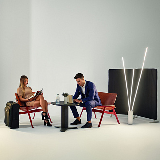 Торшер *11*180 см, LED *  60W, 3000К Mantra Vertical 7347, белый