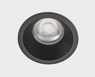 Встраиваемый светильник 4,5*4,2 см, ITALLINE DL 3027 black, вр 3,9 см