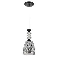 Светильник подвесной 80 см, 1*E27*60W, Lumion Elenika 8057/1A, черный