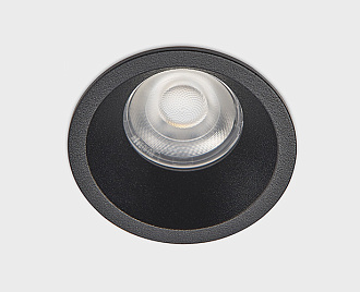 Встраиваемый светильник 4,5*4,2 см, ITALLINE DL 3027 black, вр 3,9 см