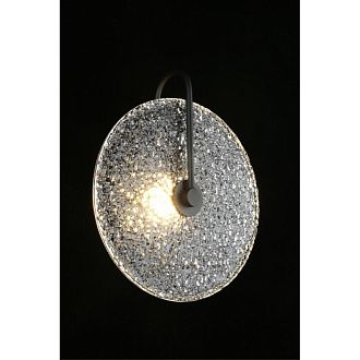 Бра 12*28*33 см, 1*LED, 5W, 3000K, Aployt Luca APL.329.21.05, черный