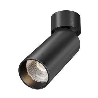 Спот 5 см, 12W, 2700K, Maytoni Technical Focus Led C055CL-L12W2.7K-SS-B, черный