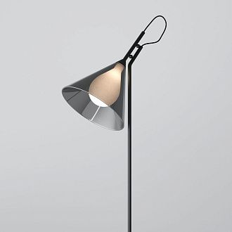 Напольный cветильник 26,5*23*150- см, 1*G9*20W, Eurosvet Enigma, 01187/1 черный, 4690389210167