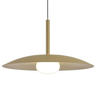 Подвесной светильник 46*180 см, *LED*12W, 3000K, Mantra Lidia MAN8976, матовое золото
