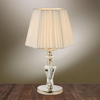 Настольная лампа 30*60 см, 1*E27, 60W, Aployt Jula APL.707.04.01, хром