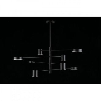 Люстра 100*70-100 см 48W, 4000K, Aployt FRANIA APL.017.07.48, черный