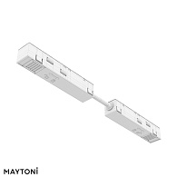 Коннектор питания прямой гибкий 5см Exility белый 1,6*22*1,8 см, Maytoni Technical Accessories for tracks Exility TRA034CPC-42W-5 белый